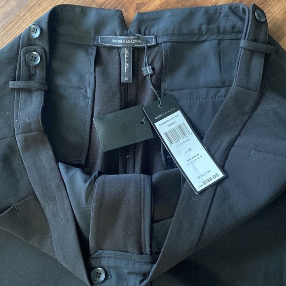 BCBG MaxAzria Black Kurra Pants - Picture 8 of 11
